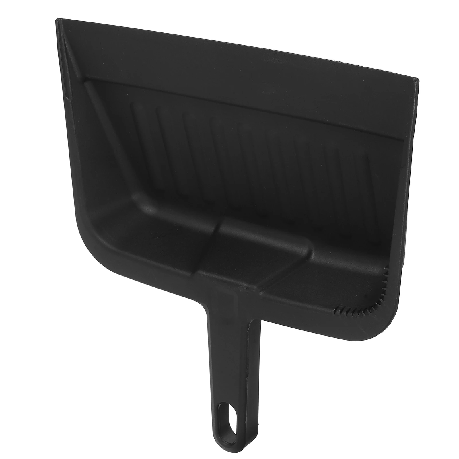 

Сверхмощная большая черная пластиковая поддон для пыли с ручкой для дома, гаража, сада, использования на открытом воздухе, легкий прочный инструмент для чистки домашних животных