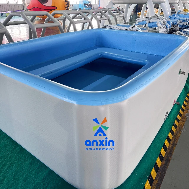 Inflatable PVC Cold Plunge Tub Large Portable Pool for Athletes Cold Water Therapy Home Outdoor Recovery Durable High Quality