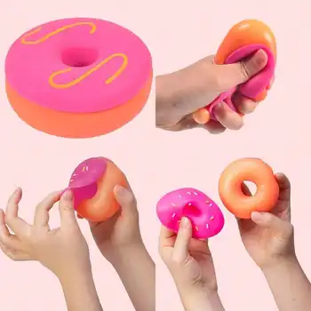 Squeezy Donut Silicone Sensory Stress Relief Toy