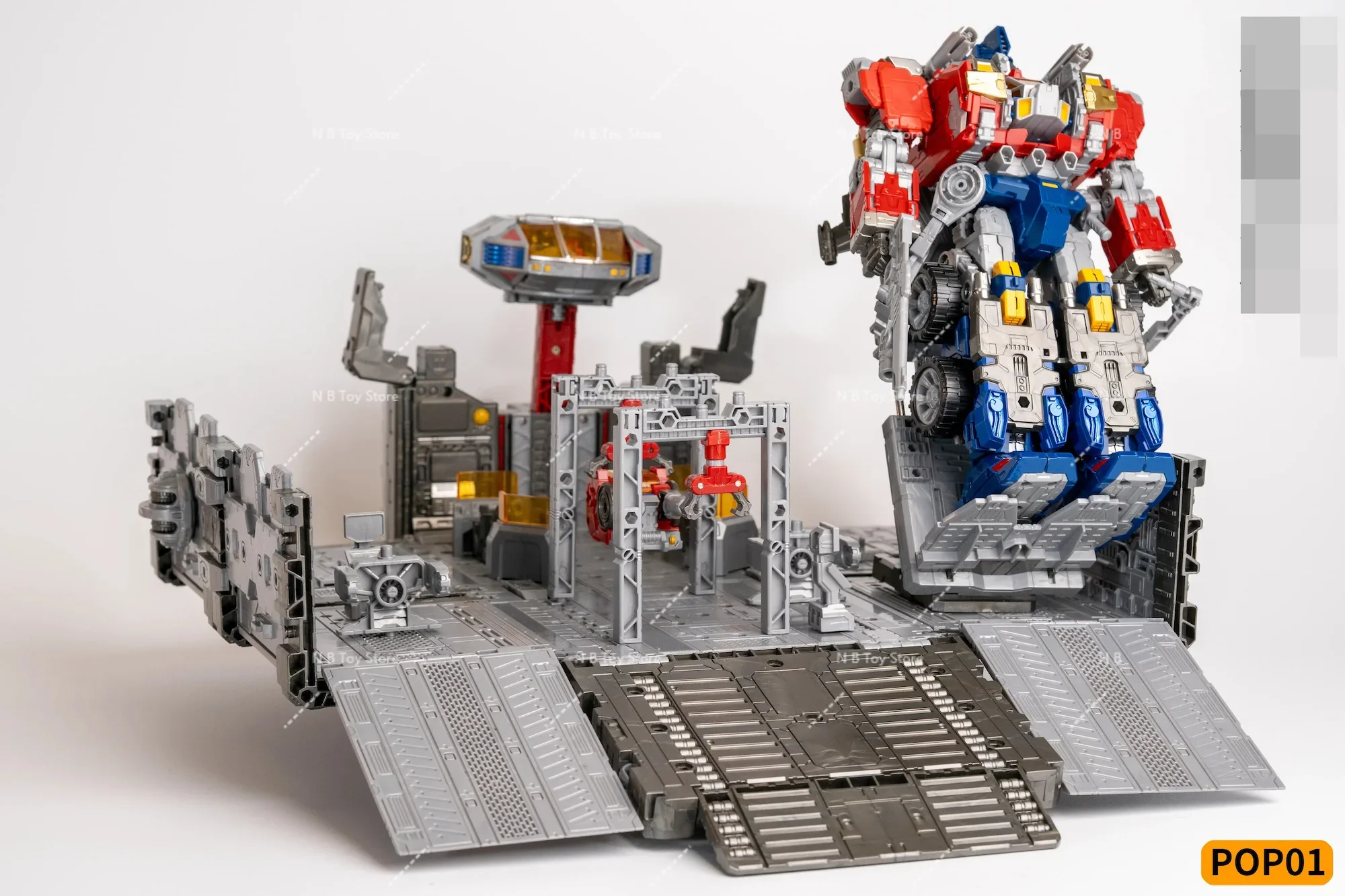 POP-01 transformacja Diaclone kolor 18cm POP01 KO DA-65 oryginalny OP Prime montaż zabawki figurki akcji prezent