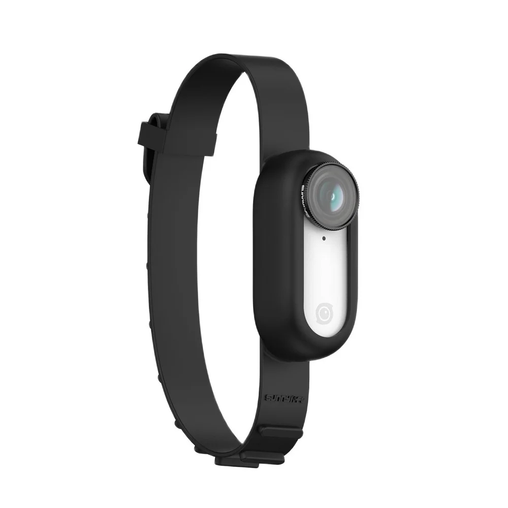 シリコンカメラストラップ,リストバンドアタッチメント,自転車ストラップ,insta360用catカラー,2アクセサリー