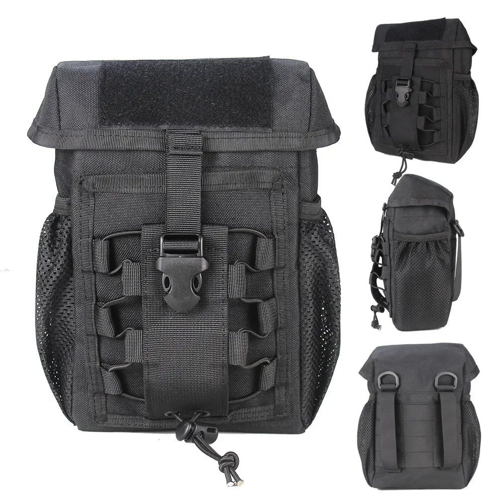 Taktische Tasche CS Dump Drop Pouch Outdoor-Nutztasche Wasserdichte 1000D Nylon Faltbare Molle Dump-Tasche für Outdoor-Wanderungen