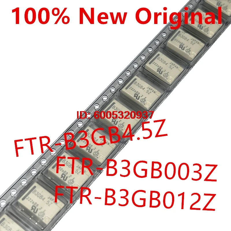 10piece  FTR-B3GB4.5Z 、FTR-B3GB003Z 、FTR-B3GB012Z-B10  SMD-8  New small signal relay  B3GB4.5Z 、B3GB003Z 、B3GB012Z