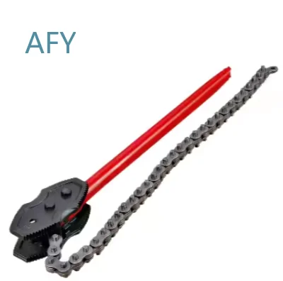 Heavy Duty Chain Pipe Wrench for HDD Type Machines Industrial Chain Pliers Tool for Pipeline Construction and Maintenance
