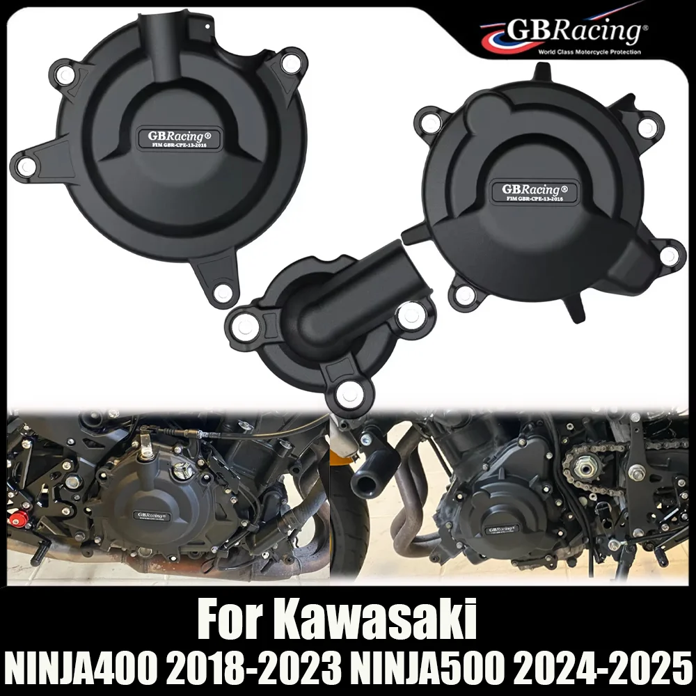 

GBRacing For Kawasaki NINJA400 2018 2019 2020 2021 2022 2023 NINJA500 2024 2025 Motorcycles Engines Protection Cover