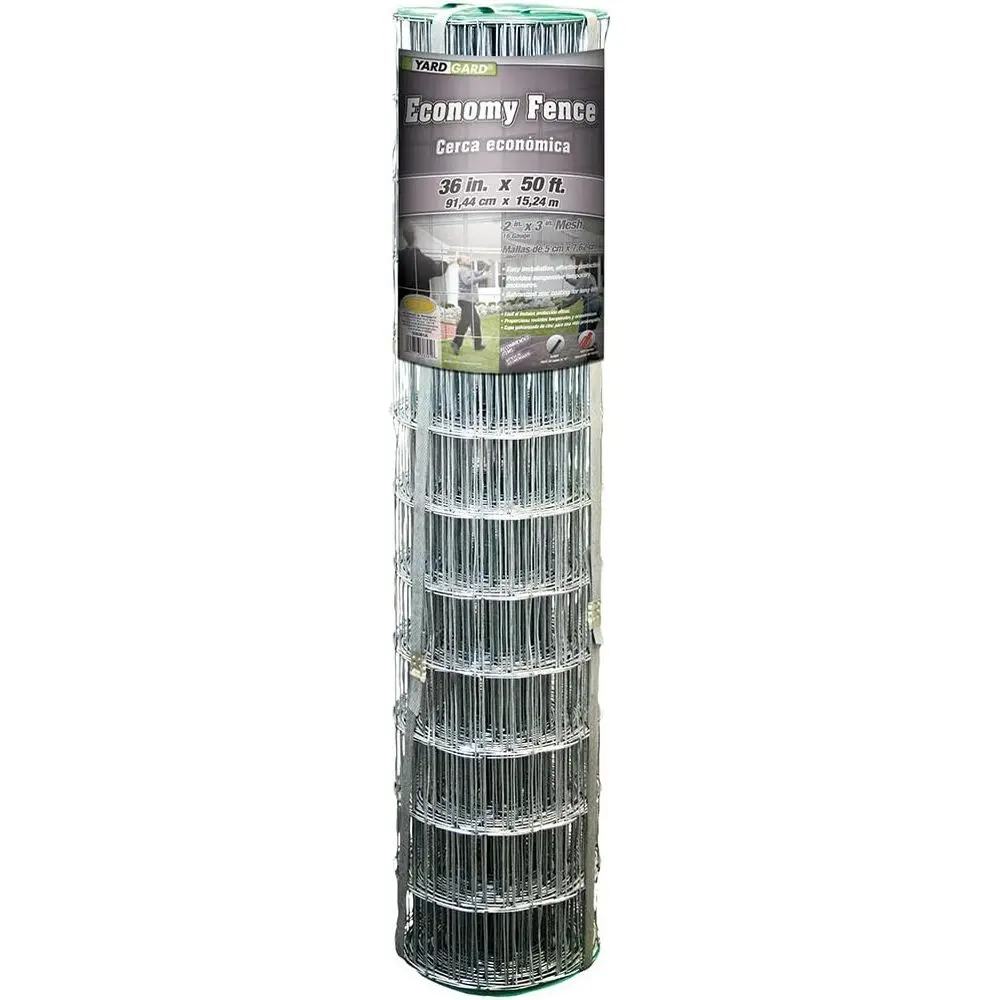 

YardGard Welded Wire 2X3 Inch Mesh 36 Inch X 50 oot 16 Gauge Galvanized Steel Wire ence Ideal or Animal Enclosures, Cage Wire, P