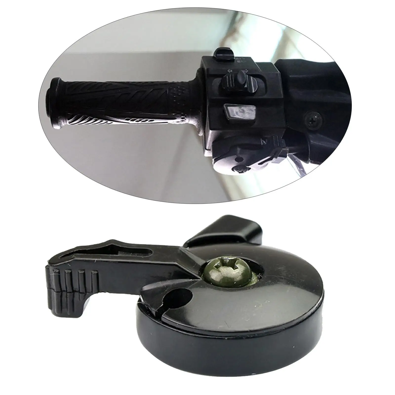 Manual Air Inlet Throttle Strangler Transposon Currency for YBR125 Black