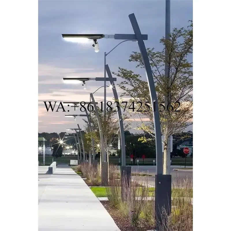 Wmwmnu for Solar Street Light IP65 Waterproof 4.5V 15-37W Single-Crystal PV Panel Built-in 5MP 4G Version
