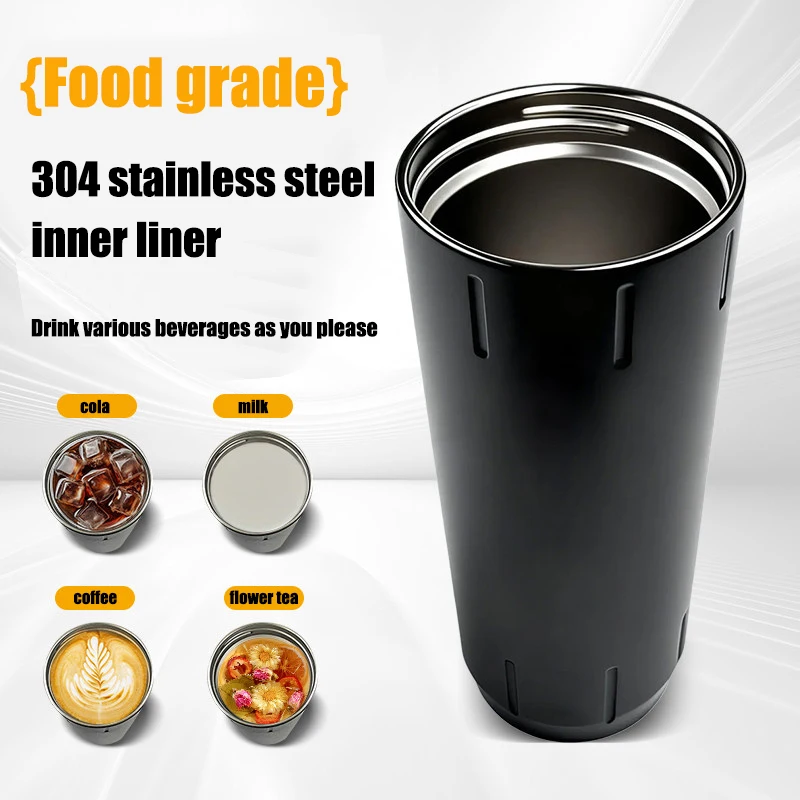 TOUGHBUILT 304 stainless steel insulated cup, double-layer vacuum insulation and ice protection, outdoor portable TB-C1-T20-B