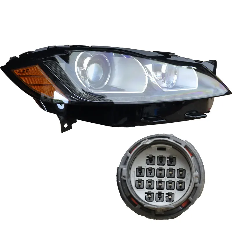 For Upgrade And Replacement Original Xenon Headlights For 2016-2019 For Jaguar XF/F-Pace 6500K Color Temperature2025