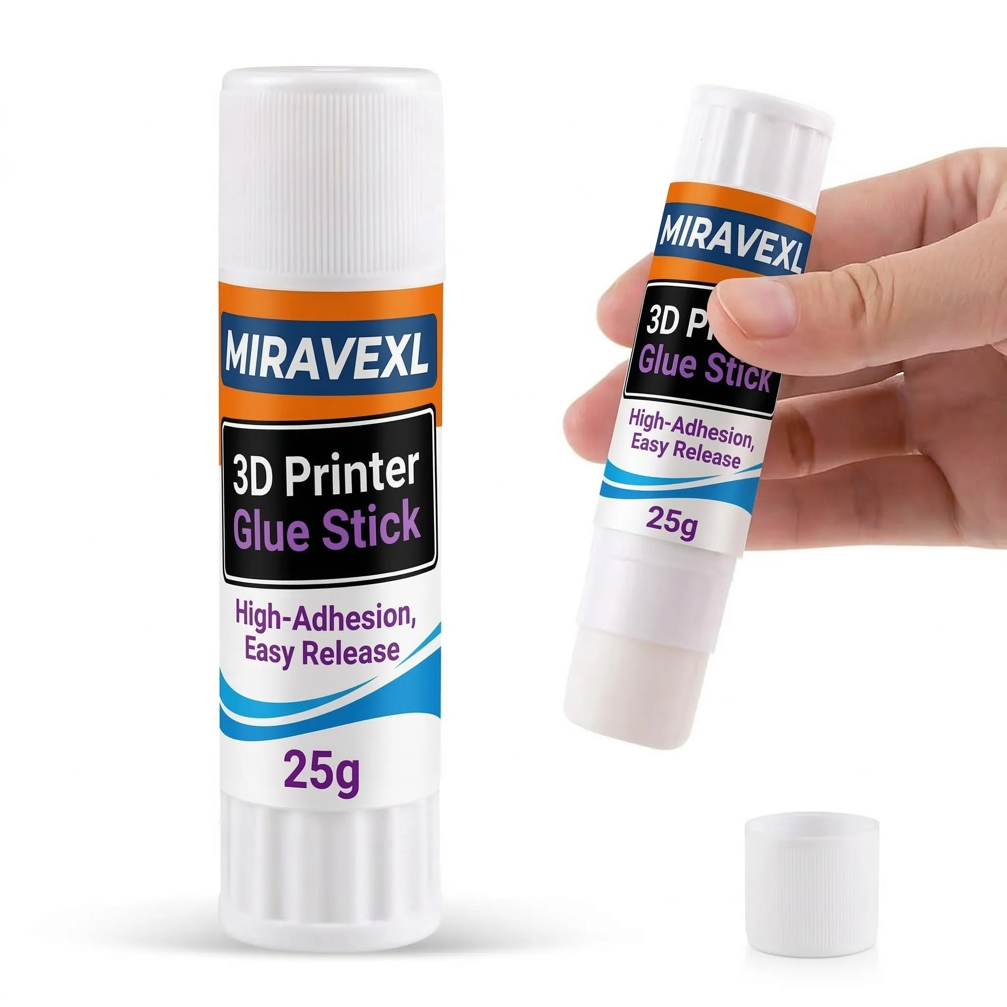 3D Printer Glue Stick High Adhesion Easy Release Solid Adhesive for 3D Printing Hot Bed Build Plate Parts Accessories