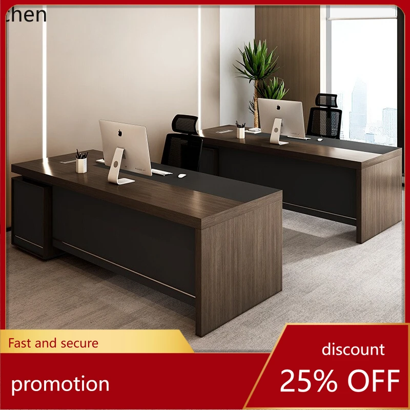 

H1 office desk and chair combination modern office computer desk staff seat supervisor workbench