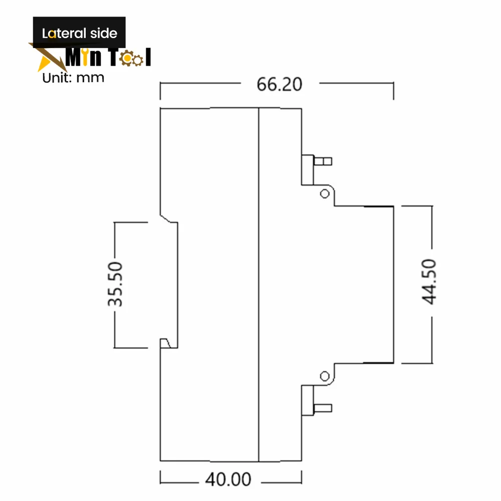 Misuratore di energia multifunzione rilevatore monofase AC 85-265V 63A misuratore su guida Din per strumento ottico