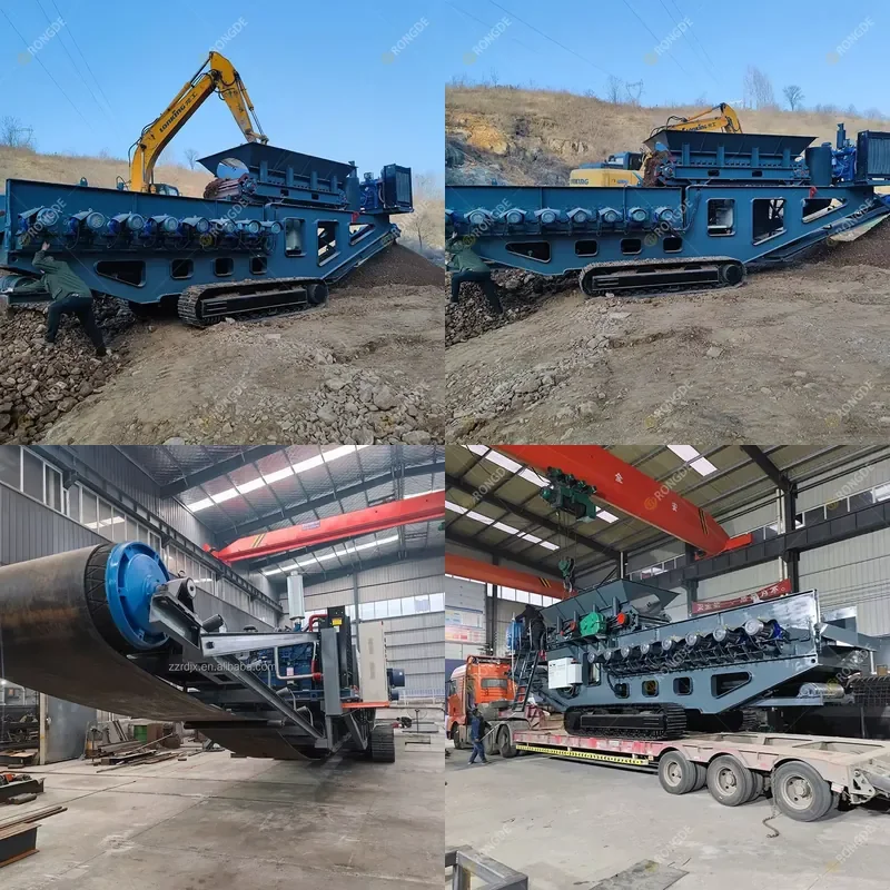Tracked Mobile Screening Plant | All-in-One Wobbler Feeder & Screener for Aggregate & Wet Material