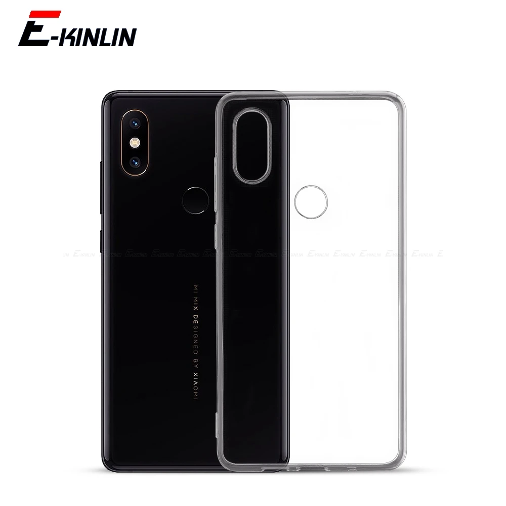 Ultra Thin Slim Clear Soft TPU Phone Case For Xiaomi Mi A3 A2 Lite A1 Mix Max Civi 1S 4 2 2S 3 Silicone Back Phone Cover