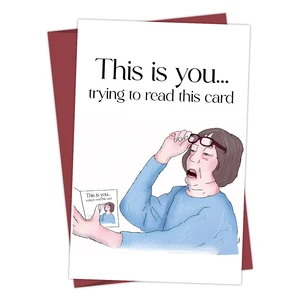 12販売面白い誕生日カード-6