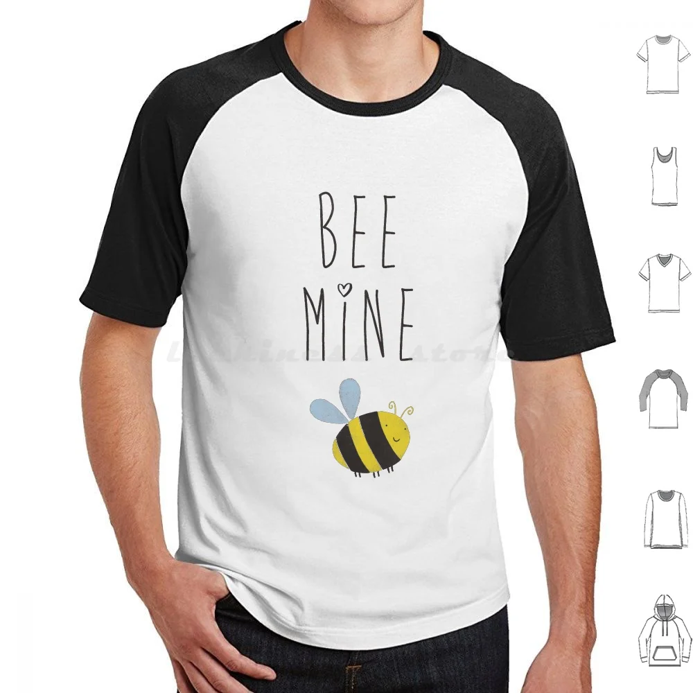 Bee Mine T Shirt 6xl Cotton Cool Tee Bee Valentines Love Funny Quote Valentines Cute Bumble Bee