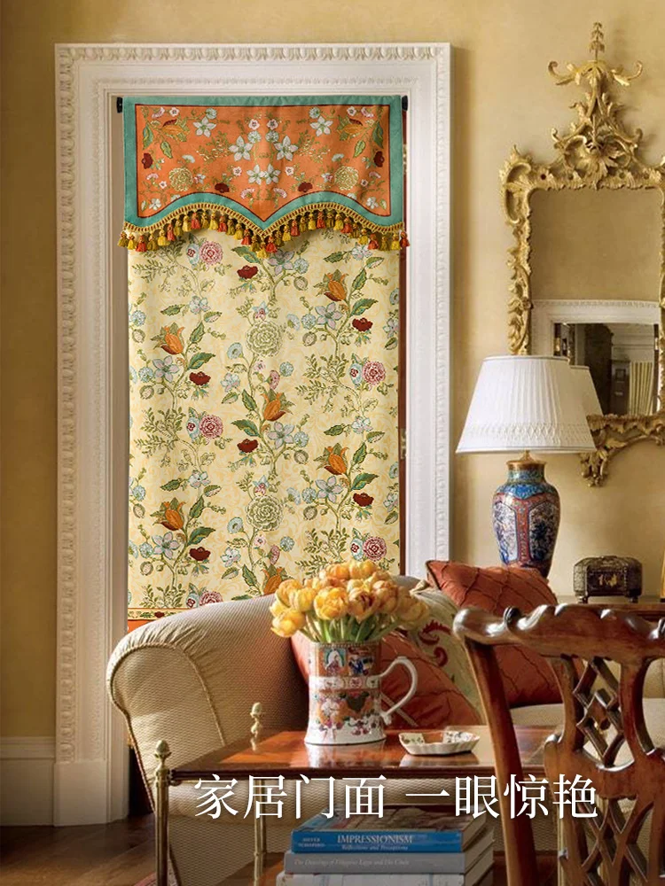 Door curtain, bedroom, room household shading curtain 2025 new high-end windshield, partition curtain anti-privacy