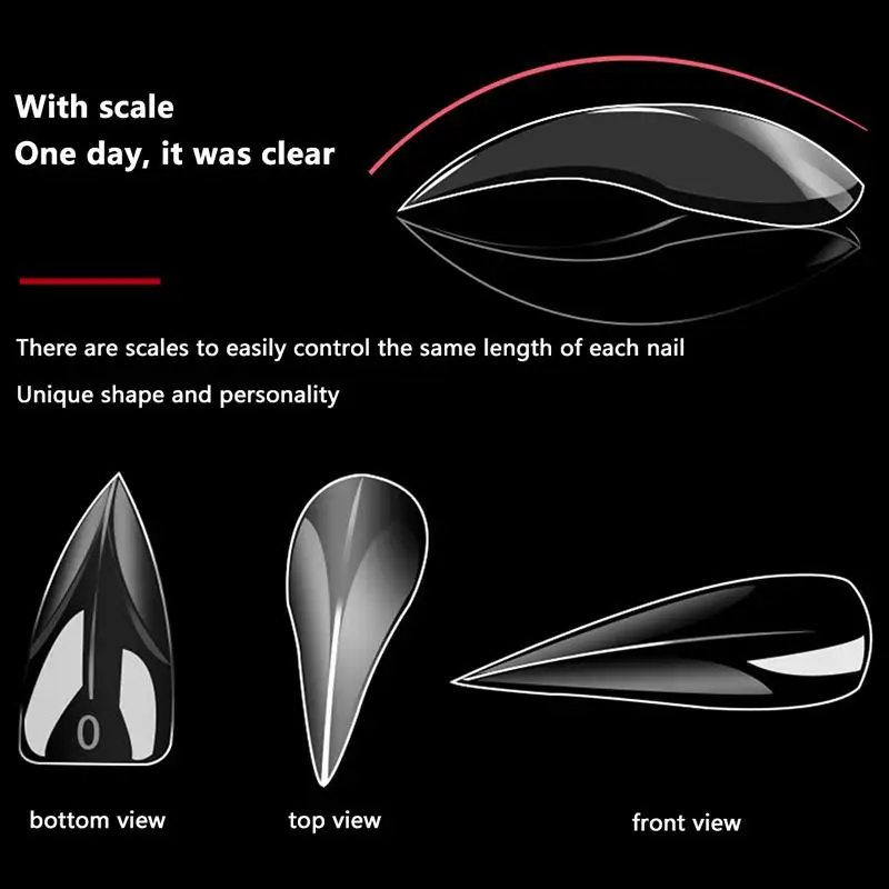 

120 шт. мини-форм для наращивания ногтей 3D в виде кошачьих когтей, двойные формы для полигеля, многоразовые, полноразмерные, для дизайна ногтей на Хэллоуин