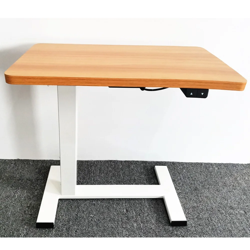 Mobile standing computer lifting table Bedroom bedside artifact sofa small table Lazy electric bedside table
