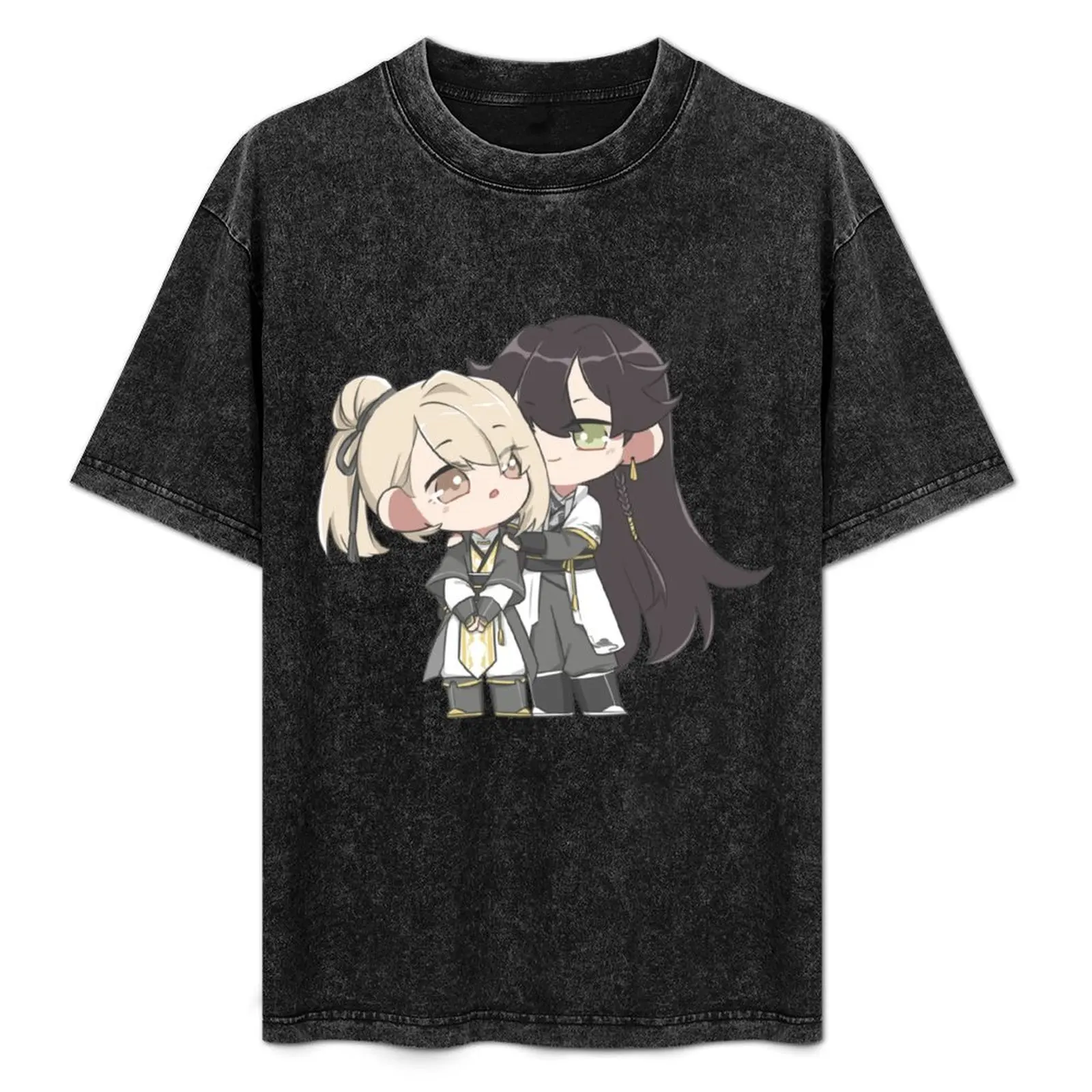 Camiseta Rago and Laahn Chibis, camiseta deportiva informal transpirable