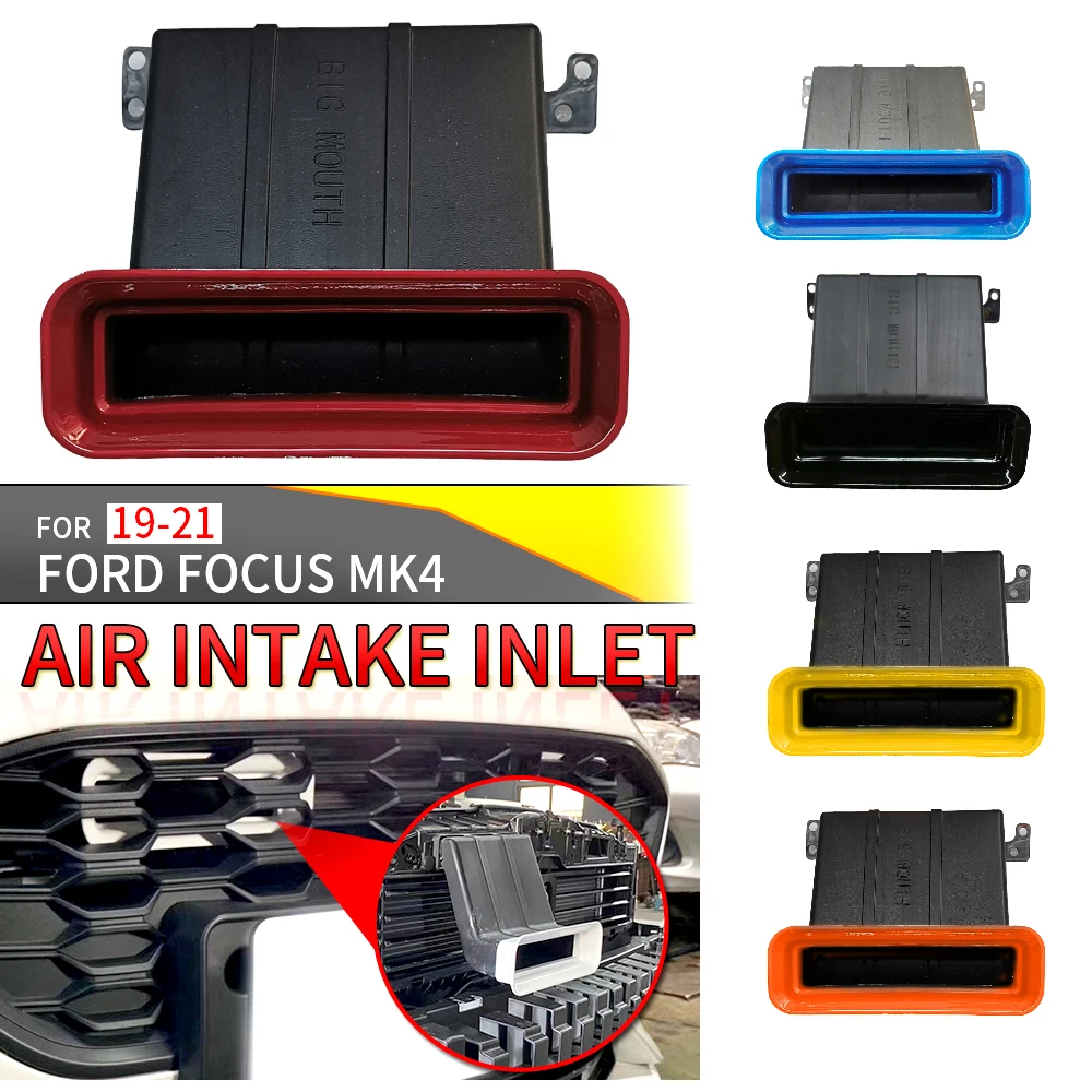 Conducto de admisión de entrada de aire para Ford Focus MK4, accesorio para coche Hatchback 4D Sedan 5D ABS, tuneado, reemplaza los modelos 2019,