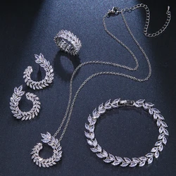 SUGO New Arrival Fashion Classic Open Round Symmetrical Design Earring Necklace Sets for Trend Women Private Party Accessories