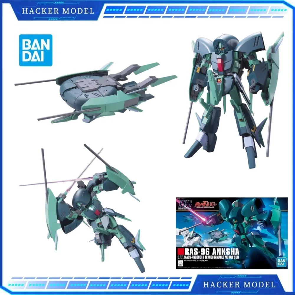 

Коллекционная сборная модель Gundam Bandai HGUC 141 1/144 Ras-96 Ankxia, игрушка-робот, подарок для детей