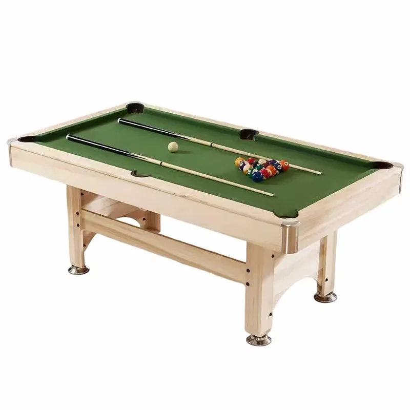 

Airo Gtsports 6FT Classic Top Quality Solid Wood Pool Table Billiard Table 3 in 1 With Dinning Board&TT Board