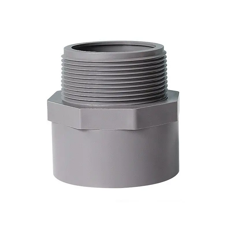 10Pcs PVC 20/25/32/40/50/63mm Grey Water Pipe Connector Water Pipe Repair Fittings Fish Tank Water Supply Adapter