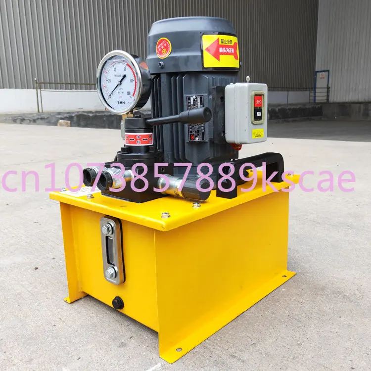 Small Ultra-High Pressure Electric Hydraulic Pump Station Double Pump Double Oil Circuit 220v380v Portable Large Flow Hydraulic