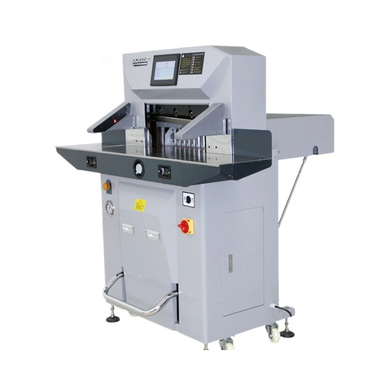 Microcomputer double hydraulic paper cutter, programmable thick cutting machine, paper cutting machine