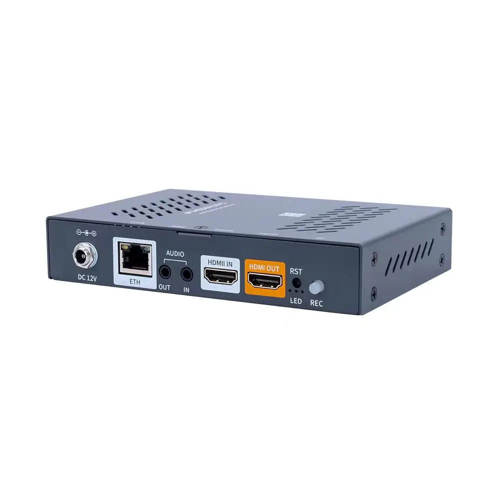 Hot Sale Hdml Professional Real-time Live Web Encoder Support Http Rtsp Rtmps Udp Onvif Srt Protocol H.265/h.264 Video Encoder