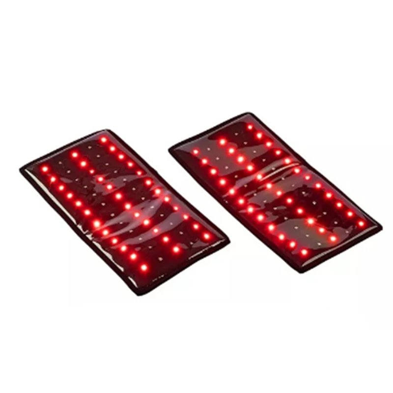 

LED Arms Slimmer Pads 660Nm850nm Near Infrared Red Light Therapy Device Red Light Wraps Fit For Pain Relief US Plug (B)