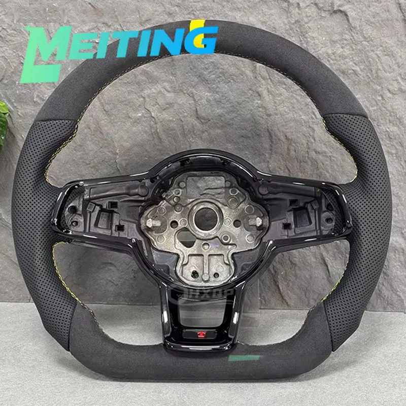 Suitable for Volkswagen Golf 7 MK7 R Rline Polo steering wheel with painted frame steering wheel