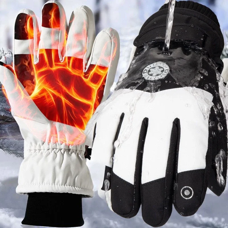 New Ski Gloves Winter Gloves for Women Men Snowboard Mittens Touchscreen Gloves Snowmobile Motor Waterproof Thermal Snow Glove