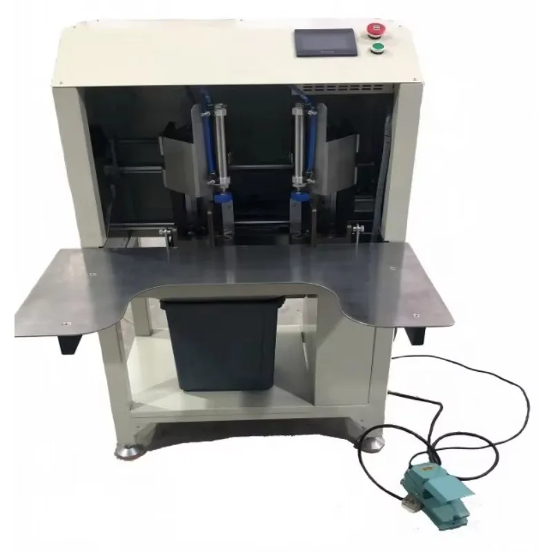 2026 NEW GH-320 Semi-automatic Pneumatic Double Head Paper Notebook Round Corner Cutter Cutting Machine