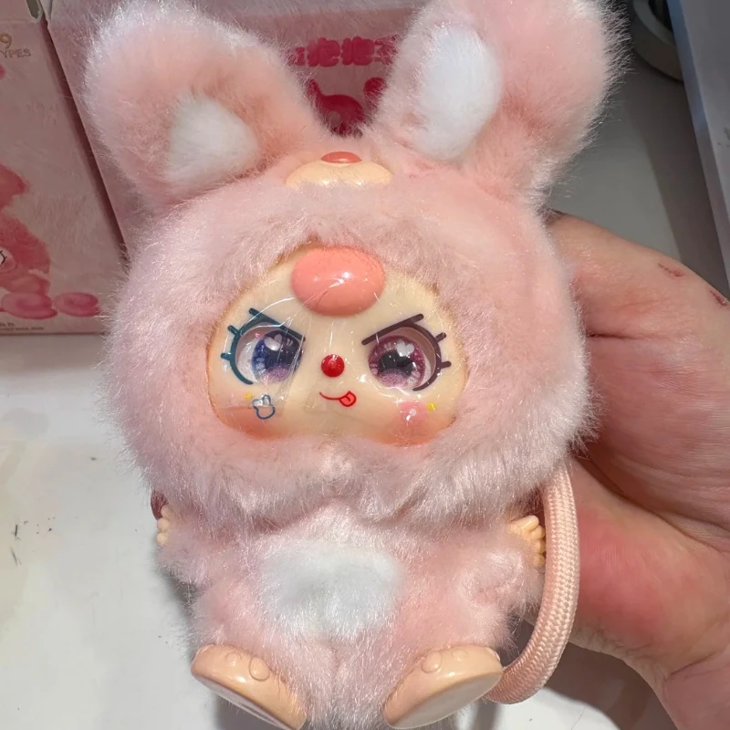 Baby Three Mini Hug Series Blind Box Rabbit Bear Anime Doll Mystery Box Surprise Bag Plush Pendant Collect Vinyl Toys Gift New - Image 5