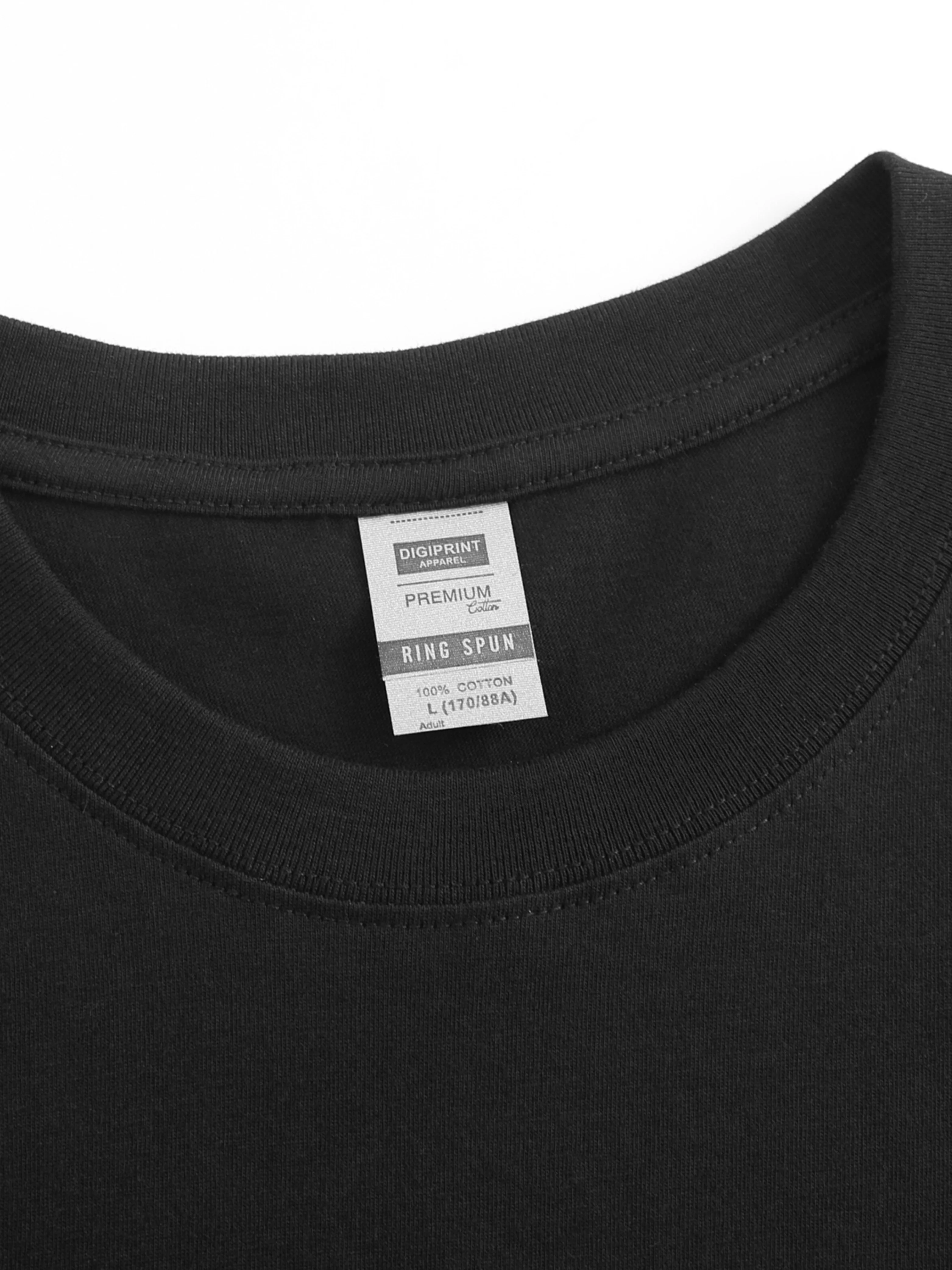 تي شيرت رجالي بتصميم مطبوع عليه Two Evil Pumpkins، أسود بأكمام قصيرة ورقبة دائرية، 100% قطن