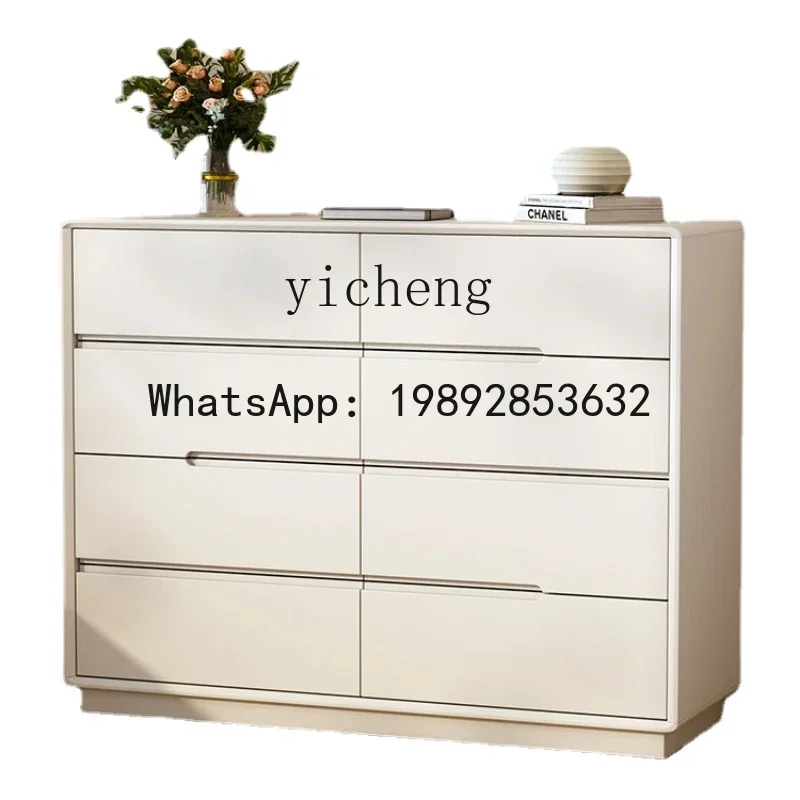 

Bedroom Tailstock Storage Cabinet Simple Modern Wall Storage Drawer TV Cabinet