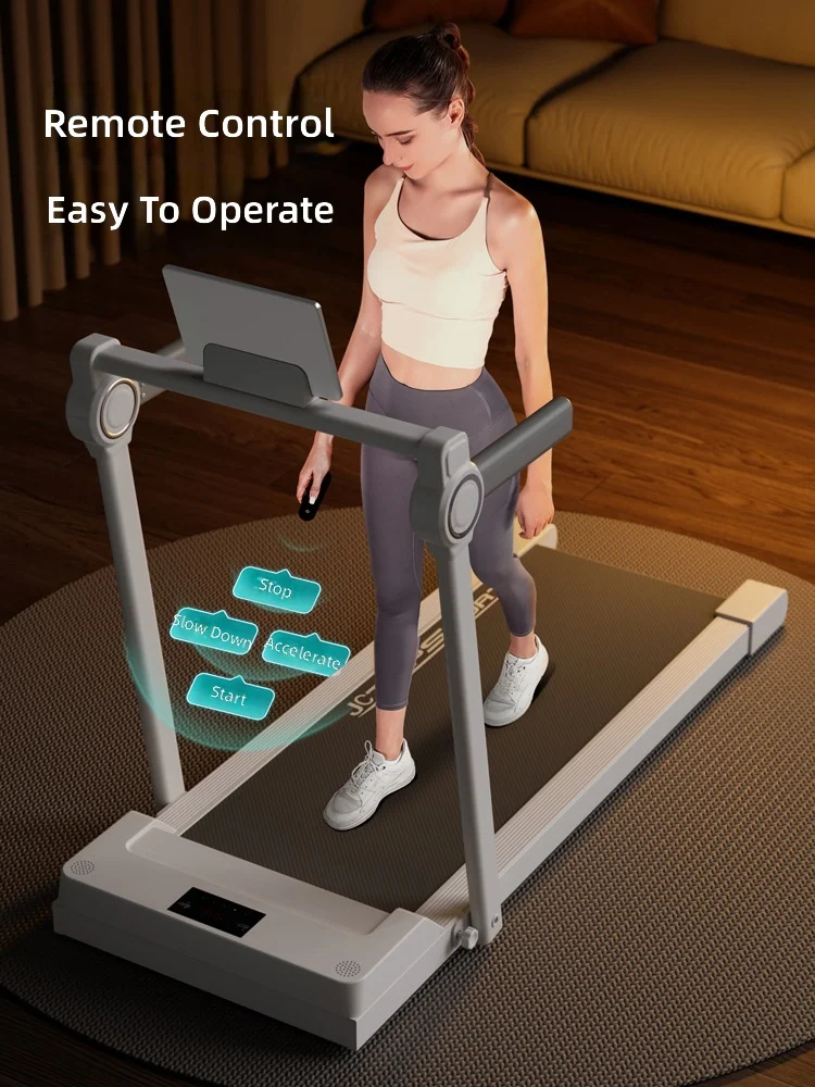 Treadmill, Foldable Quiet Home Gym Equipment, Compact Multi-Function Indoor Fitness Machine, 2024 New Model