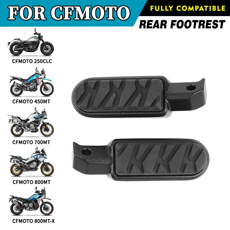

For CFMOTO 450MT Left&Right Rear Footrest Pedals CF Moto 250CLC 700 800 MT 800MT-X Foot Pedal Original Parts
