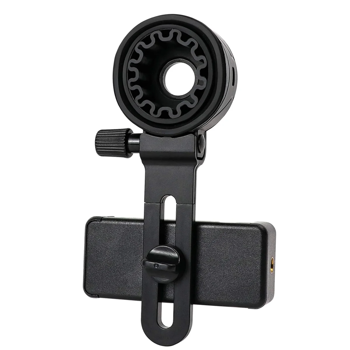 Telescope Phone Adapter, Universal Cell Phone Mount for Binoculars, Monocular,Microscope,Smartphone Holder Clip Bracket