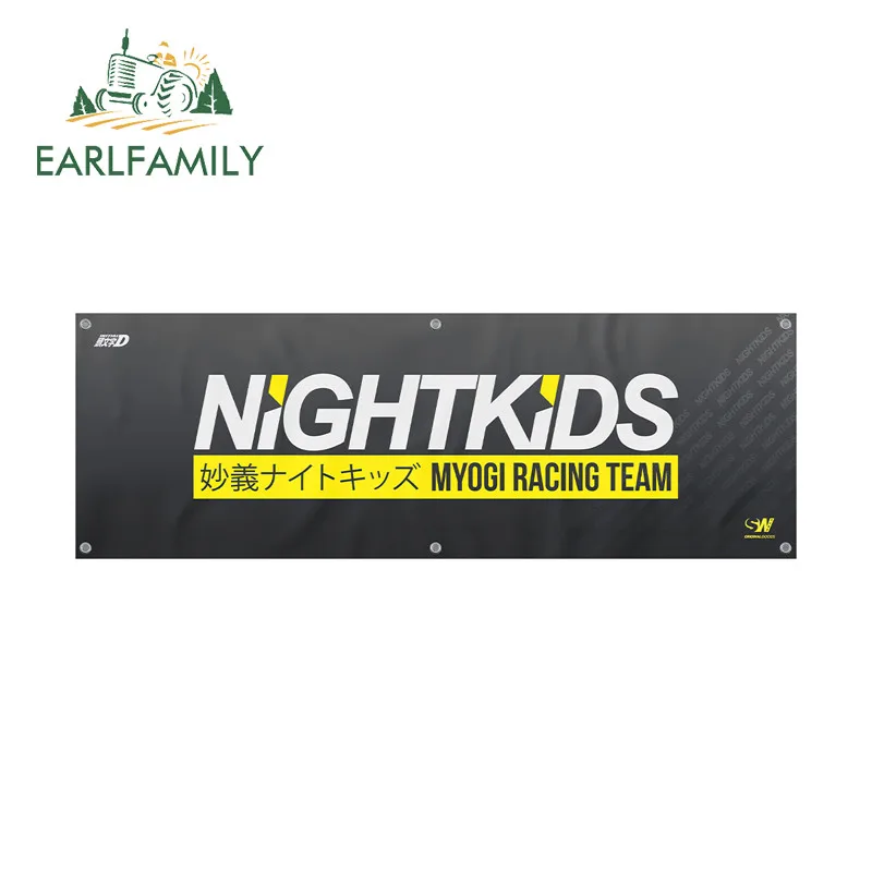 EARLFAMILY Slap Reflective Car Stickers Personality Campervan Surfboard Trunk Vinyl Decal Occlusion Scratch Car Door Protector