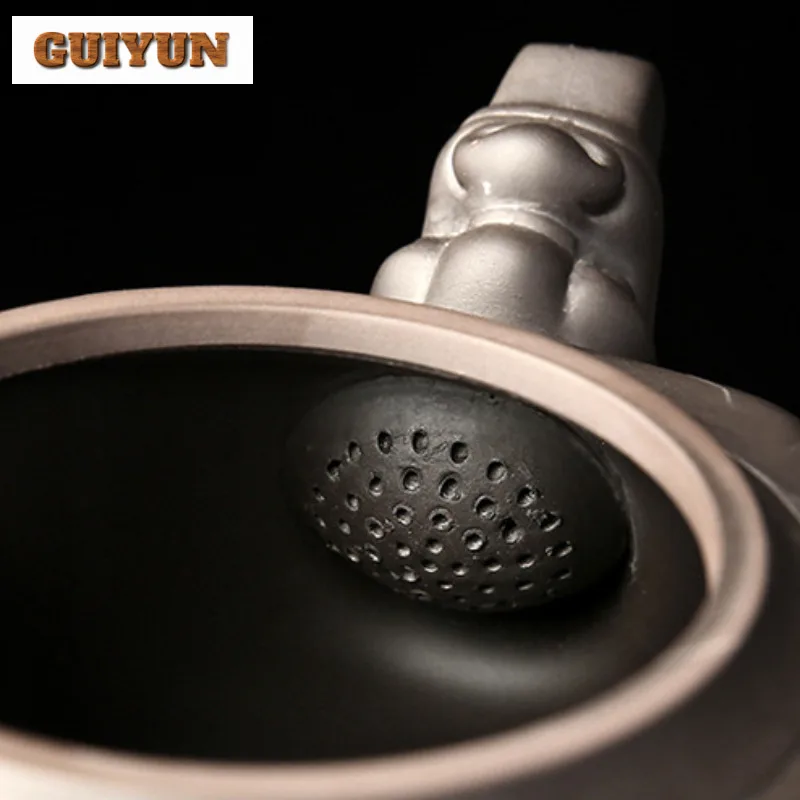 500ml Color-changing Fengming Zisha Teapot Aesthetic Tea Infuser Pot Tea Making Kettle With Strainer Tea Teaset Decoration Set