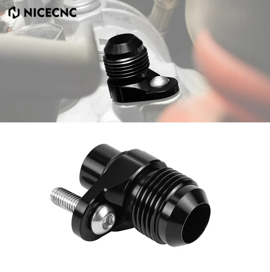 

For Can Am X3 2017-2023 UTV Valve Cover Breather Fitting Maverick X3 4x4 XMR/XRC/DS Turbo DPS Aluminium Accessories #420611242