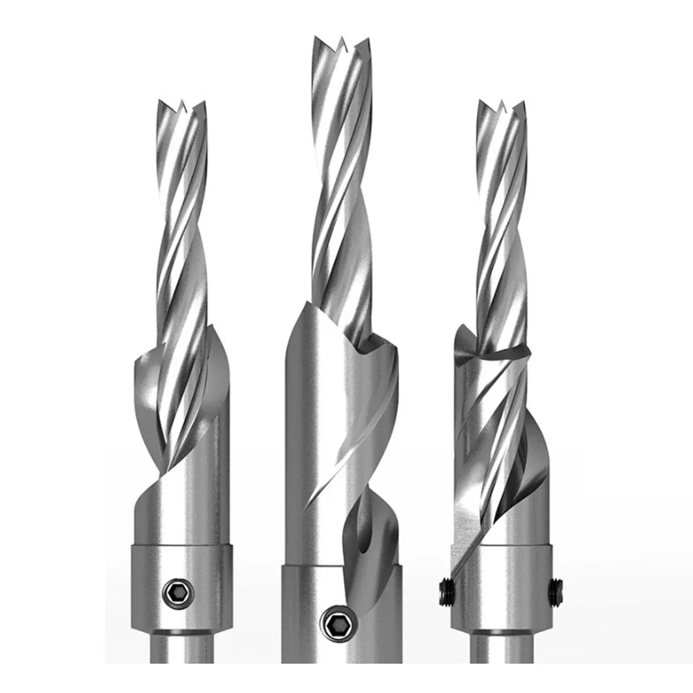 Carpintaria Countersink Broca Salad Drill Step Double Hole Opener Corte Perfuração Slotting ho
