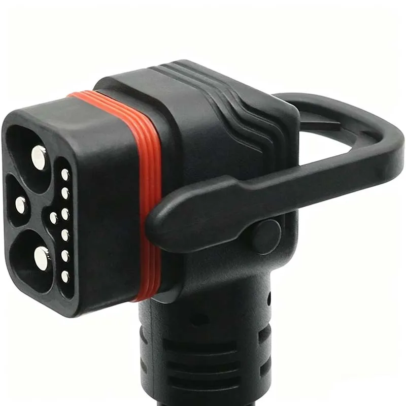 2+1+7 Connector Electric Vehicle Lithium-Ion Battery Flexible Wire Harness, Power Cable, Energy Storage Charging Socket