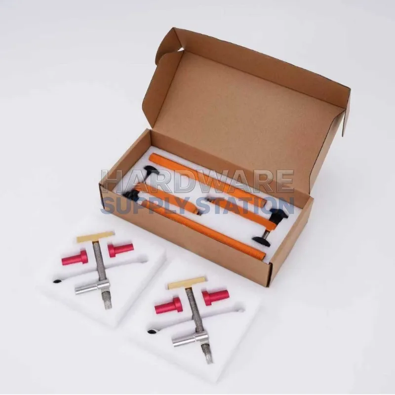 

Настольный пресс-зажим для деревообработки, пресс-зажим из алюминиевого сплава, ручная регулировка зажима, комплект аксессуаров