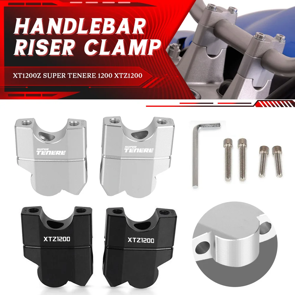 For Yamaha XT1200Z SUPER TENERE 1200 XTZ1200 2010 - 2020 Motorcycle Riser Handlebar Motocross Heightening Clamp Mount XTZ 1200